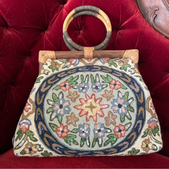 Vintage Meera Mahadevia Tote - Picture 3 of 6